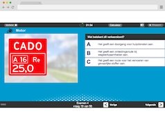 Screenshot 4: motor theorie-examen training