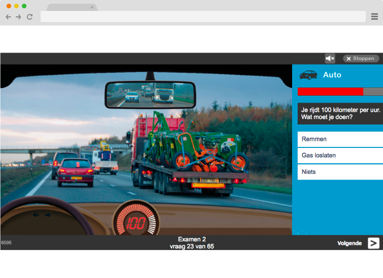 Auto theorie leren en oefenen