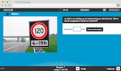 Screenshot 2: motor theorie-examen oefenen