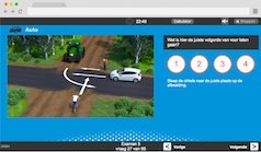 Screenshot 1: auto theorie-examen oefenen